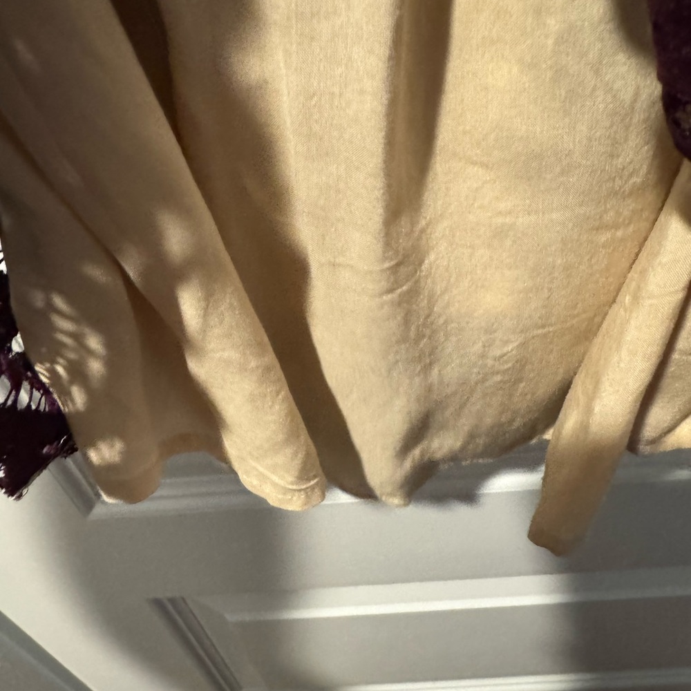 Free People Purple Bodycon Mini Dress Plunge Neckline - Picture 4 of 5